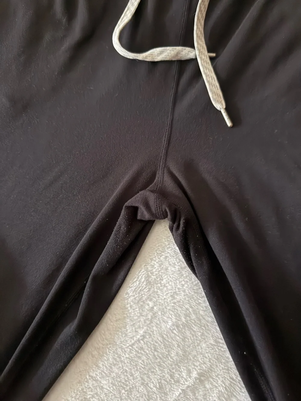 VOURI Black Dreamknit Drawstring black Performance Joggers S Small - Picture 5 of 8
